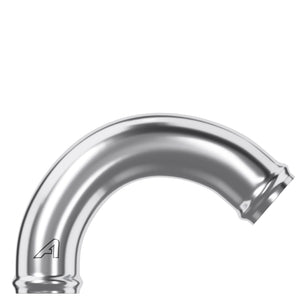 Aluminium buis van 135°