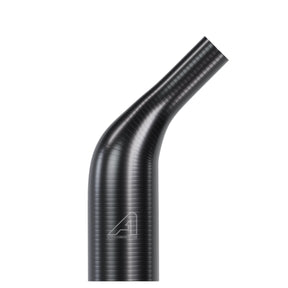 Silicone 45 Degree Reducing Hose Black