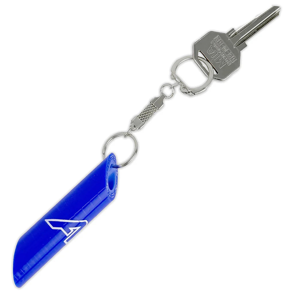 Silicone Hose Key Ring Blue