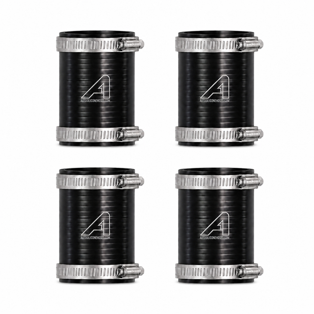 Silicone Intake Hoses For Range Rover 4.4 TDV8 L322, L405, L494 Black