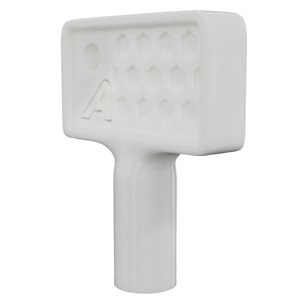 Plastic Hose Clip Driver White